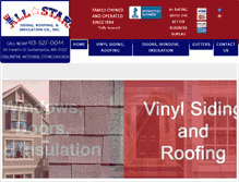 Tablet Screenshot of allstarinsulationsiding.com